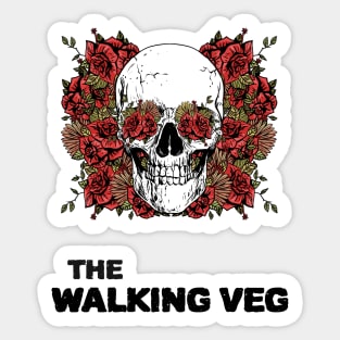 The Walking Veg Sticker